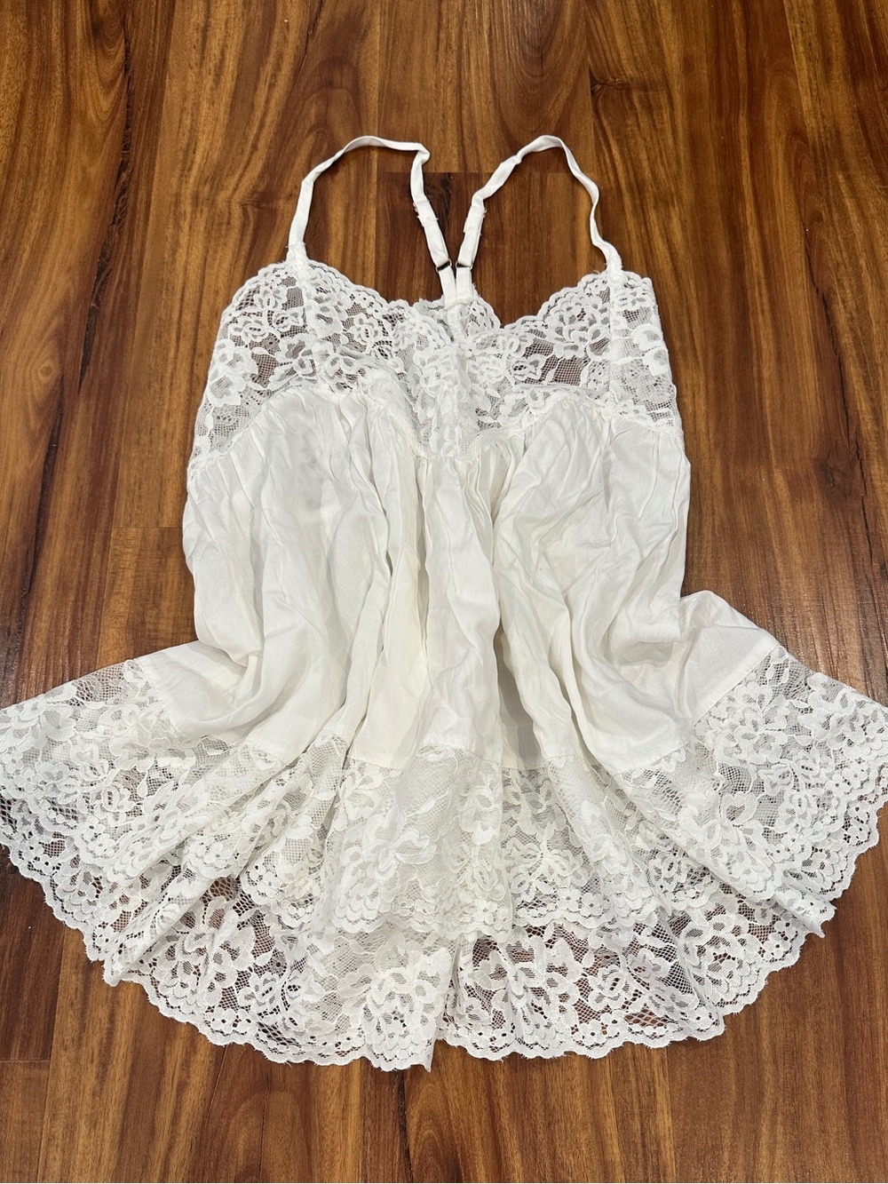 Vintage White Lace Camisole